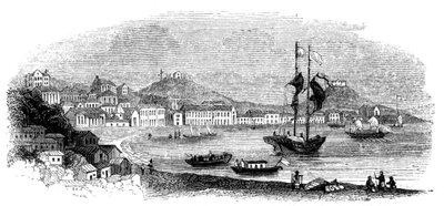 मकाऊ का दृश्य, 1847 द्वारा जाइल्स