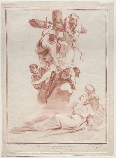 क्रॉस से वंश, 1773। द्वारा गिल्स डेमार्टो