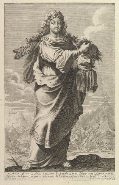 जूडिथ, 1647. निर्माता: गाइल्स रूसेलेट, अब्राहम बोस। द्वारा गाइल्स रूसेलेट और अब्राहम बॉसे