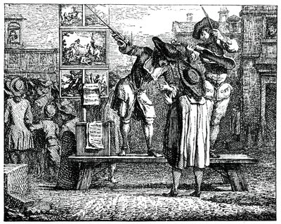 फेयर परेड, 1885। द्वारा Gillot