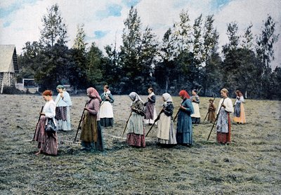मास्को, रूस, c1890 के आसपास हैमेकिंग द्वारा Gillot