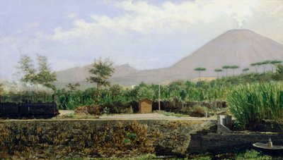 सुबह में विसुवियस के नीचे द्वारा गियाचिनो तोमा