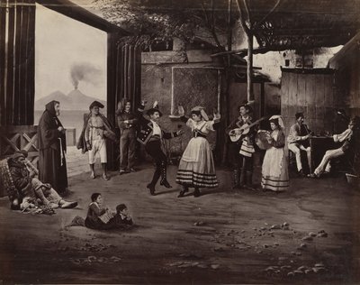 नेपल्स टारेंटेला, सीए। 1870. द्वारा जियोर्जियो गर्मी