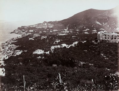 Napoli . के पास Casamicciola का विहंगम दृश्य द्वारा जियोर्जियो गर्मी