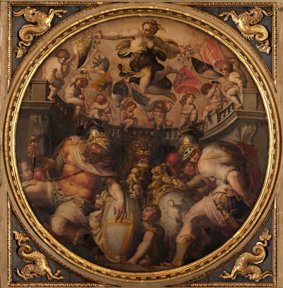 1563-1565 के सेंटो स्पिरिटो और सांता क्रोस के क्वार्टरों के रूप द्वारा जियोर्जियो वासरी