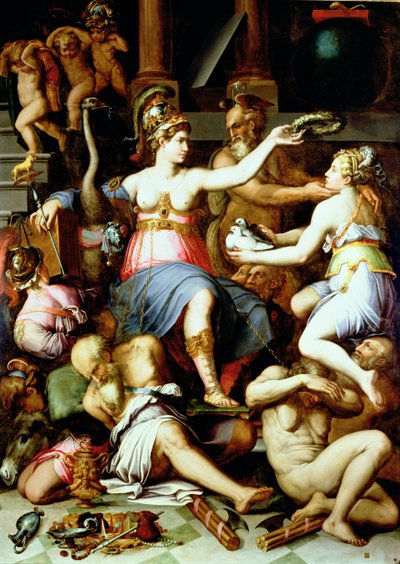 न्याय का रूपक द्वारा Giorgio Vasari