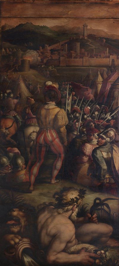 विकोपिसानो का कब्जा, 1563-1565 द्वारा जियोर्जियो वासरी