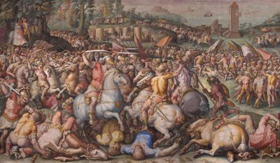टोरेस सैन विन्सेन्ज़ो, 1568-1571 में पिसांस का मार्ग द्वारा जियोर्जियो वासरी