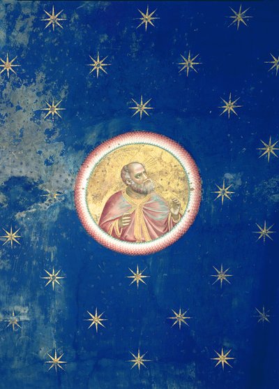 एक पैगंबर, छत की तिजोरी से, c.1305 द्वारा गियोटो डि बॉन्डोन