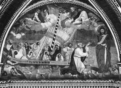 सेंट पीटर की मोज़ा (मोज़ेक) द्वारा Giotto di Bondone के बाद Giotto di Bondone के बाद