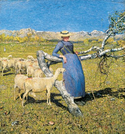 आल्प्स में उच्च दोपहर द्वारा Giovanni Segantini
