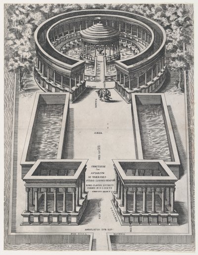 रोमन भव्यता का दर्पण: ऑर्निथॉन सिव एवियरम, 1581., 1581। द्वारा जियोवानी एम्ब्रोगियो ब्रैम्बिला