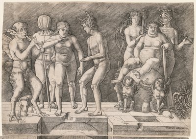 अज्ञानता के पतन का रूपक मानवता: सदाचार संयोग, सी। 1500-1505। द्वारा जियोवन्नी एंटोनियो दा ब्रेशिया