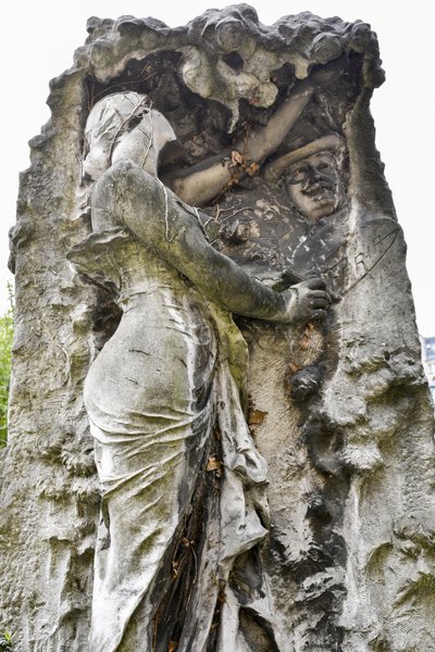 सेंट विंसेंट कब्रिस्तान/रुए लुसिएन गॉलार्ड/पेरिस XVIII/इले डी फ्रांस/फ्रांस द्वारा जियोवानी एंटोनियो दा पेसारो