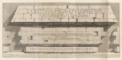 एंटीचिट रोमेन (रोमन पुरावशेष), खंड III द्वारा Giovanni-Battista Piranesi