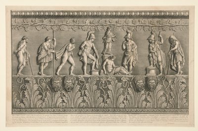 निम्न राहत, जो द्वारा Giovanni-Battista Piranesi