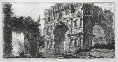 डायना का मंदिर द्वारा Giovanni Battista Piranesi