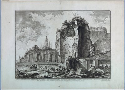 रोम में वीनस का मंदिर द्वारा Giovanni-Battista Piranesi