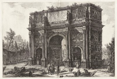 का दृश्य द्वारा Giovanni-Battista Piranesi