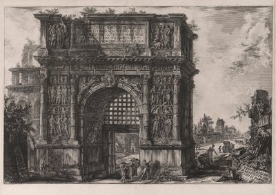 का दृश्य द्वारा Giovanni-Battista Piranesi