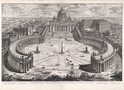 का दृश्य द्वारा Giovanni-Battista Piranesi