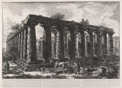 के अवशेषों का दृश्य द्वारा Giovanni-Battista Piranesi