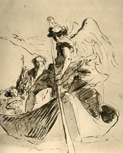 मिस्र में उड़ान, 18 वीं शताब्दी के मध्य, 1928 द्वारा जियोवन्ती बतिस्ता टाईपोलो