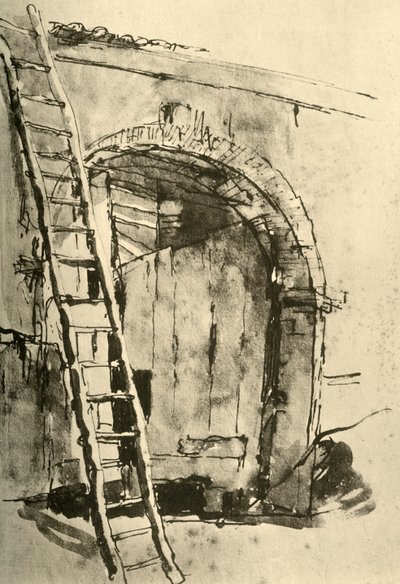 गेटवे, 18 वीं सदी के मध्य, 1928 द्वारा जियोवन्ती बतिस्ता टाईपोलो