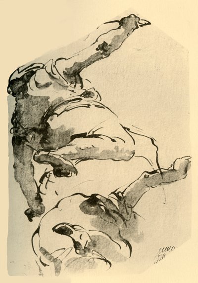 1743-1744, 1928 के पीछे से देखा गया, घुटने टेकना द्वारा जियोवन्ती बतिस्ता टाईपोलो