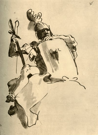 मार्च, 1757, 1928 द्वारा जियोवन्ती बतिस्ता टाईपोलो