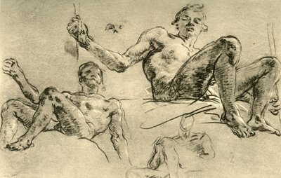 न्यूड स्टडीज, 18 वीं सदी के मध्य, 1928 द्वारा जियोवन्ती बतिस्ता टाईपोलो