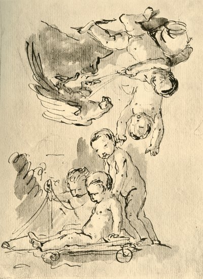 कपिंग प्लेयड, c1757, 1928 द्वारा जियोवन्ती बतिस्ता टाईपोलो