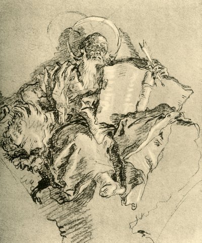 'अनुसूचित जनजाति। मार्क', 1743, 1928 द्वारा जियोवानी डोमेनिको टाईपोलो