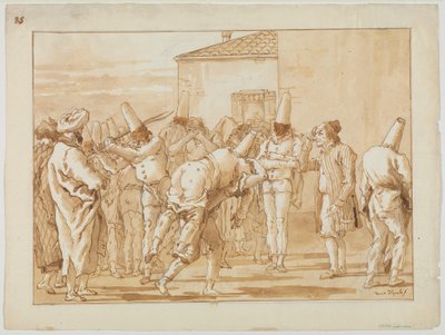 पंचलिंगो की फॉगिंग, c.1800 द्वारा जियोवन्ती बतिस्ता टाईपोलो