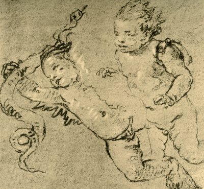 दो कामदेव, c1752, 1928 द्वारा जियोवन्ती बतिस्ता टाईपोलो