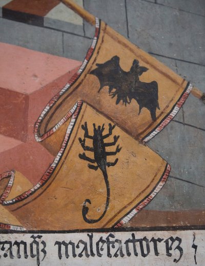 अंतिम निर्णय, विवरण, c.1492 (फ्रेस्को) द्वारा जियोवन्नी कैनेवियो