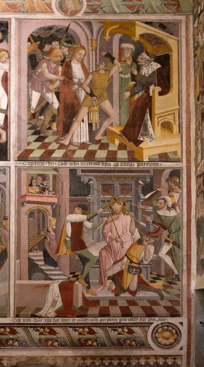क्राइस्ट के जीवन के दृश्य, c.1492 (फ्रेस्को) द्वारा जियोवन्नी कैनेवियो