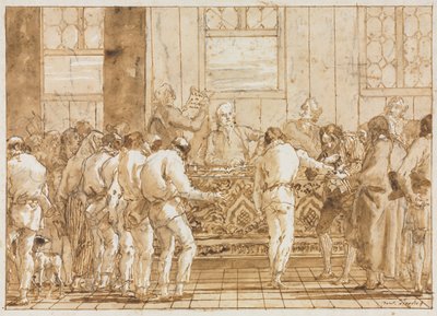 परीक्षण, 1790 के दशक। द्वारा जियोवानी डोमेनिको टाईपोलो