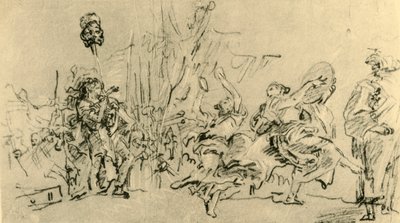 डेविड की विजय, c1759, 1928 द्वारा जियोवानी डोमेनिको टाईपोलो