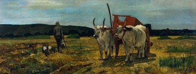 मारेम्मा टस्कनी, जियोवानी फतोरी (1825-1908), कैनवास पर तेल, 77.5X205.7 सेमी द्वारा जियोवन्नी फत्तोरी