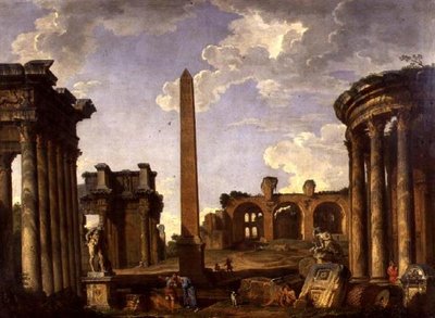 रोमन Capriccio द्वारा जियोवन्नी पाओलो पाणिनि