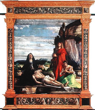जमाव, c.1490-1537 (पैनल पर तापमान) द्वारा जियोवन्नी c.1465 153537 Buonconsiglio