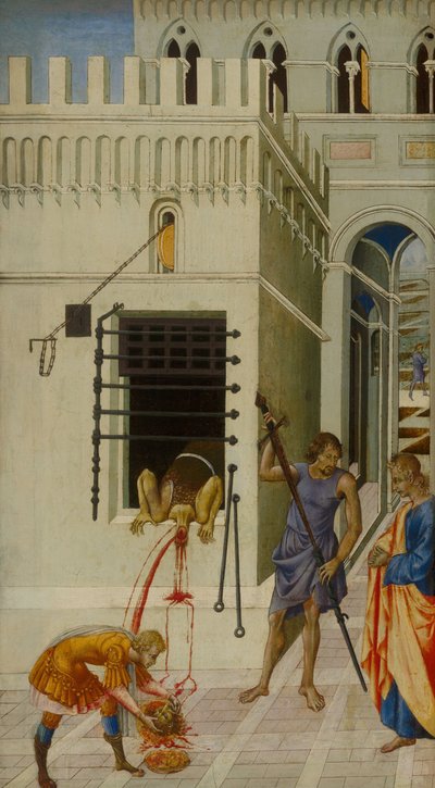 सेंट जॉन द बैपटिस्ट, 1455-1460 की बेथिंग द्वारा जियोवानी डि पाओलो