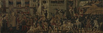 कार्टेज की घेराबंदी और सीपियो की निरंतरता, c.1460 द्वारा जियोवन्नी युवा मार्गदर्शक