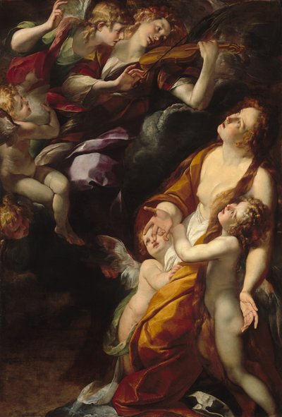 मैग्डलेन का परमानंद द्वारा Giulio Cesare Procaccini