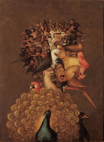वायु - ग्यूसेप आर्किम्बोल्डो (1527-1593)। कैनवास पर तेल, सीए 1566। आयाम: 74.4x56 सेमी निजी संग्रह द्वारा ग्यूसेप आर्किबोल्डो