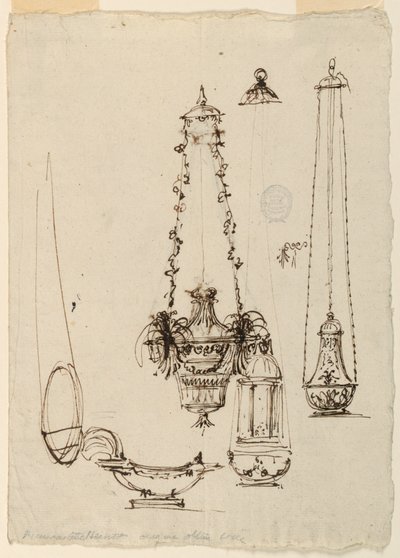 वेदी लैंप, सेंसर, अगरबत्ती द्वारा Giuseppe Barberi