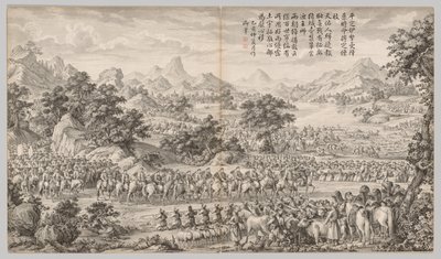 एली से आत्मसमर्पण प्राप्त करना, सी। 1765-1774, कविता दिनांक 1760। द्वारा ग्यूसेप कैस्टिग्लिओन