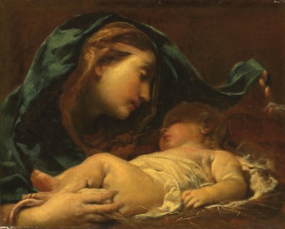 मैडोना एंड चाइल्ड द्वारा Giuseppe Maria Crespi