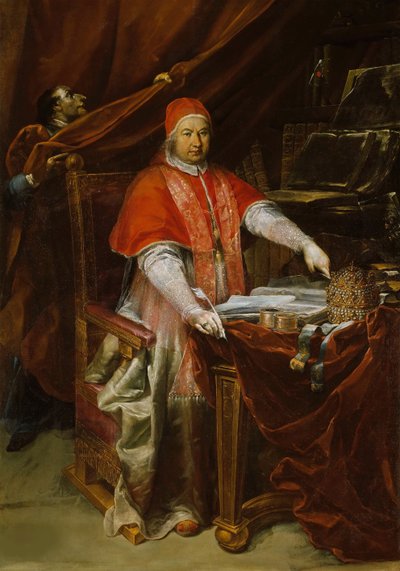 पोप बेनेडिक्ट XIV 1675-1758, 1740 का पोर्ट्रेट। द्वारा ग्यूसेप मारिया क्रिस्पी